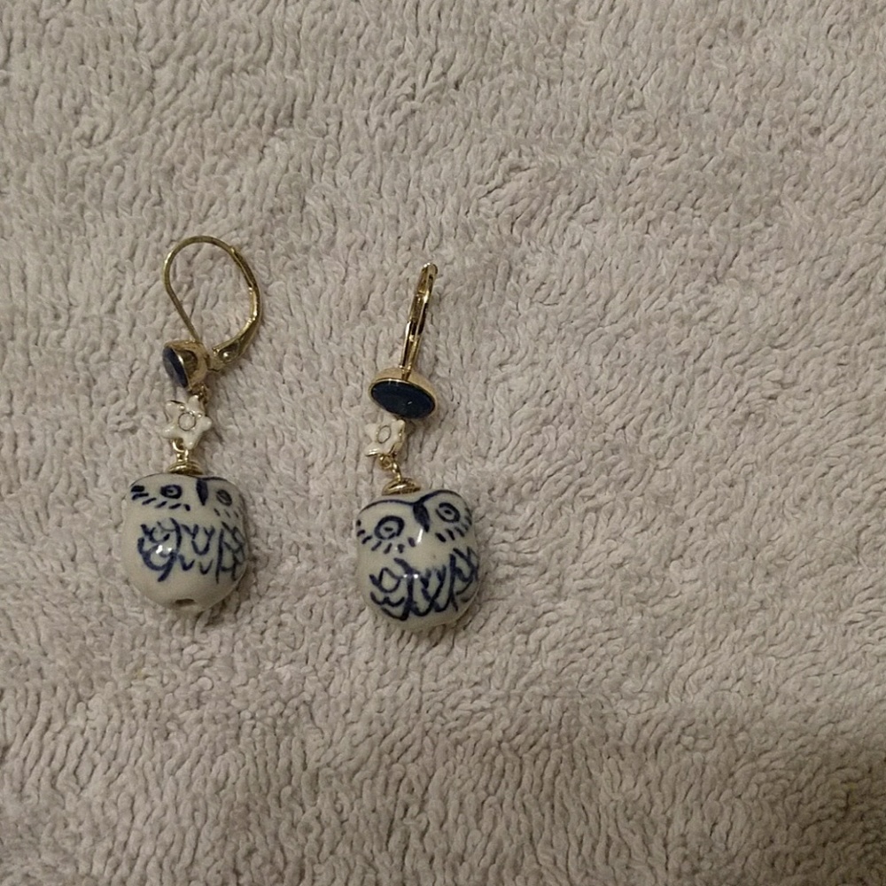 Handmade "owl"earings